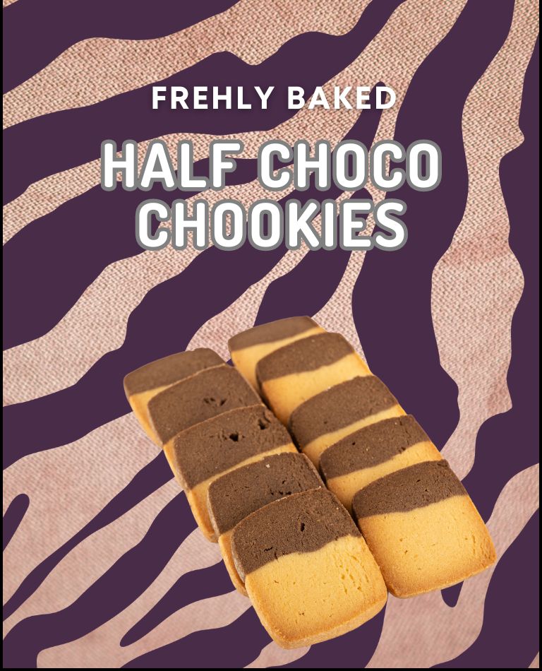 HALF CHOCO COOKIES