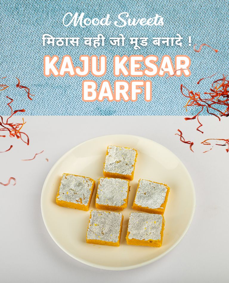 Kaju Kesar Barfi