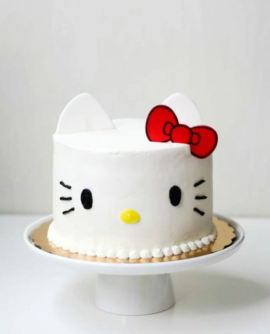 Kitty Strawberry Cake1 Kg.