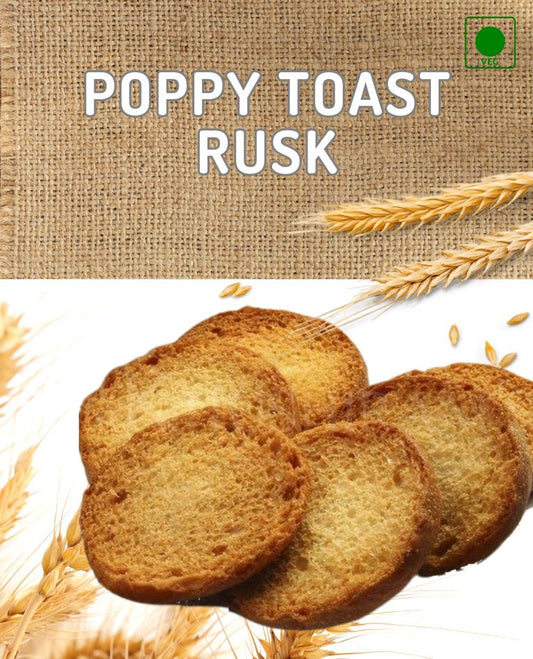 Rusk Poppy Toast