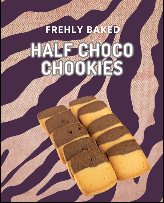 HALF CHOCO COOKIES