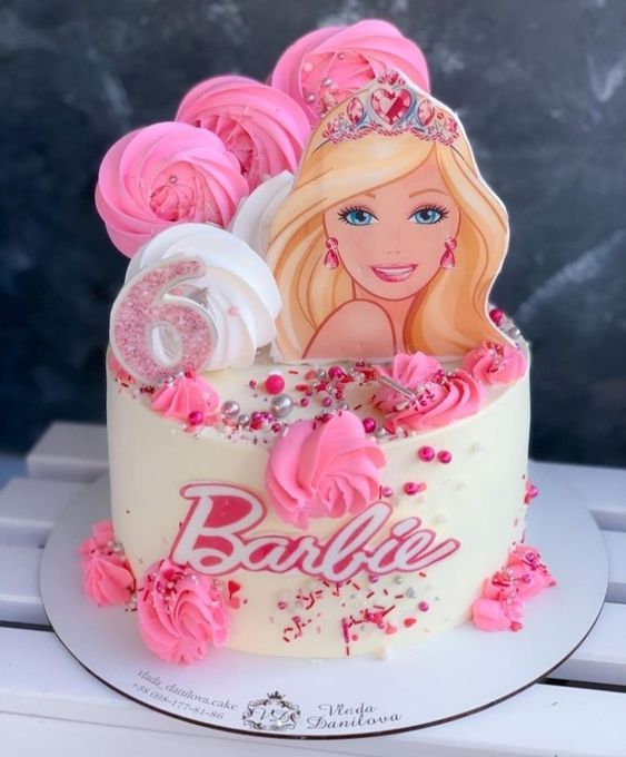 Barbie Theme Cake TA1