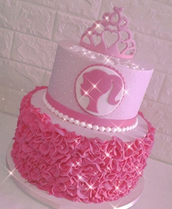 Barbie Theme Cake TA2