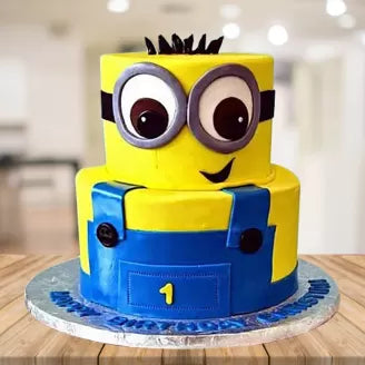 Minions Theme Cake